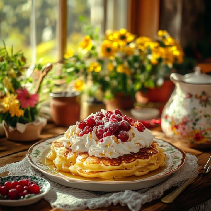 saffransvåfflor till frukost