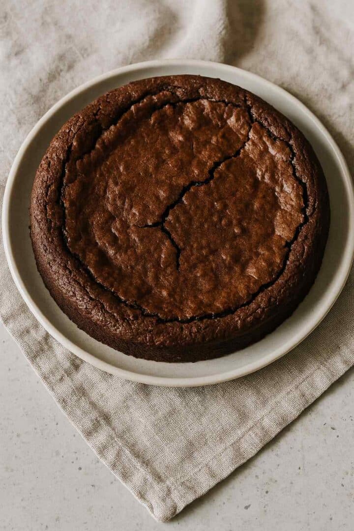 kladdkaka med olivolja