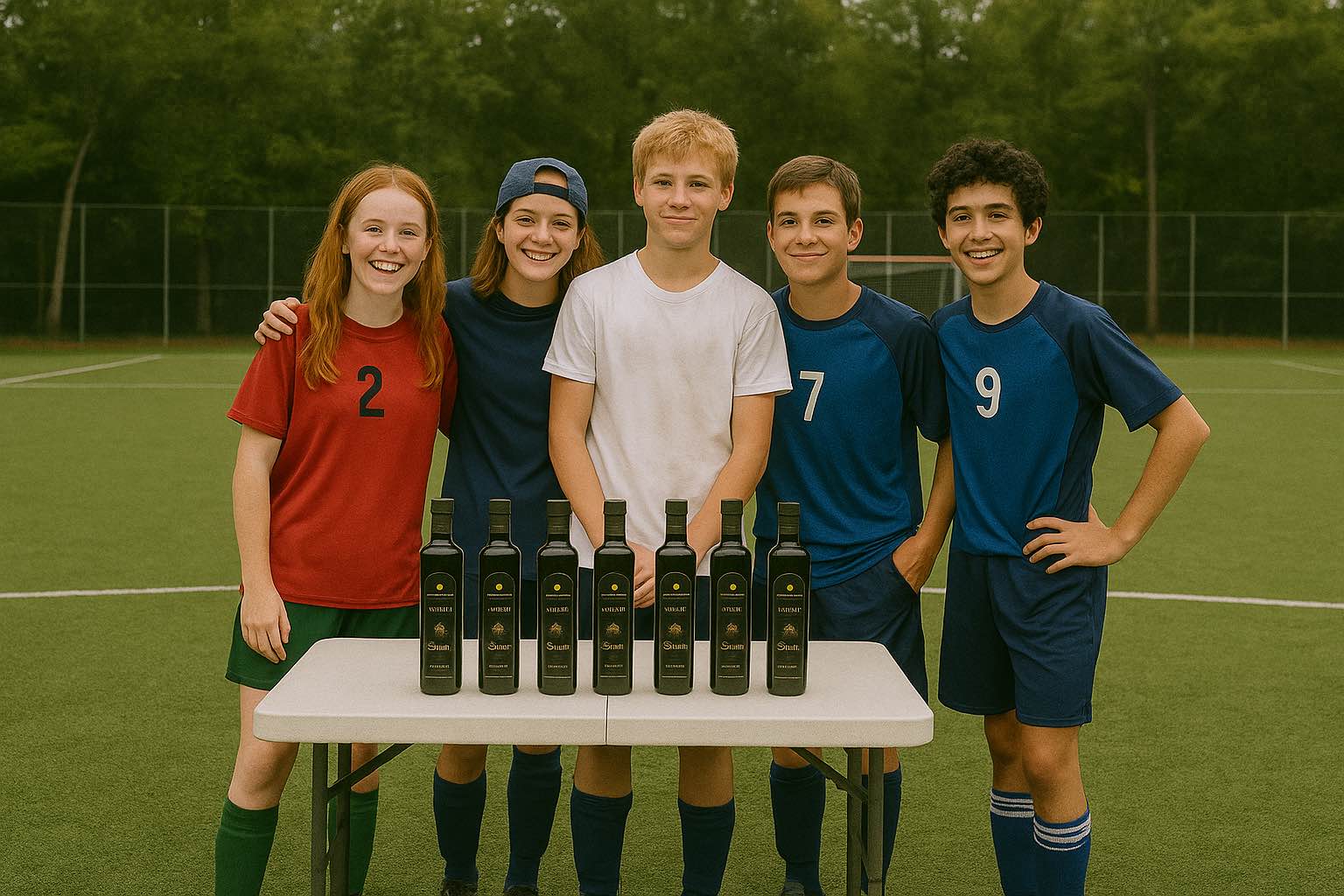 sälja olivolja med laget