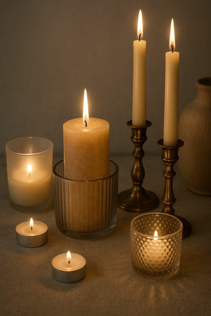 Inredningstips med ljus