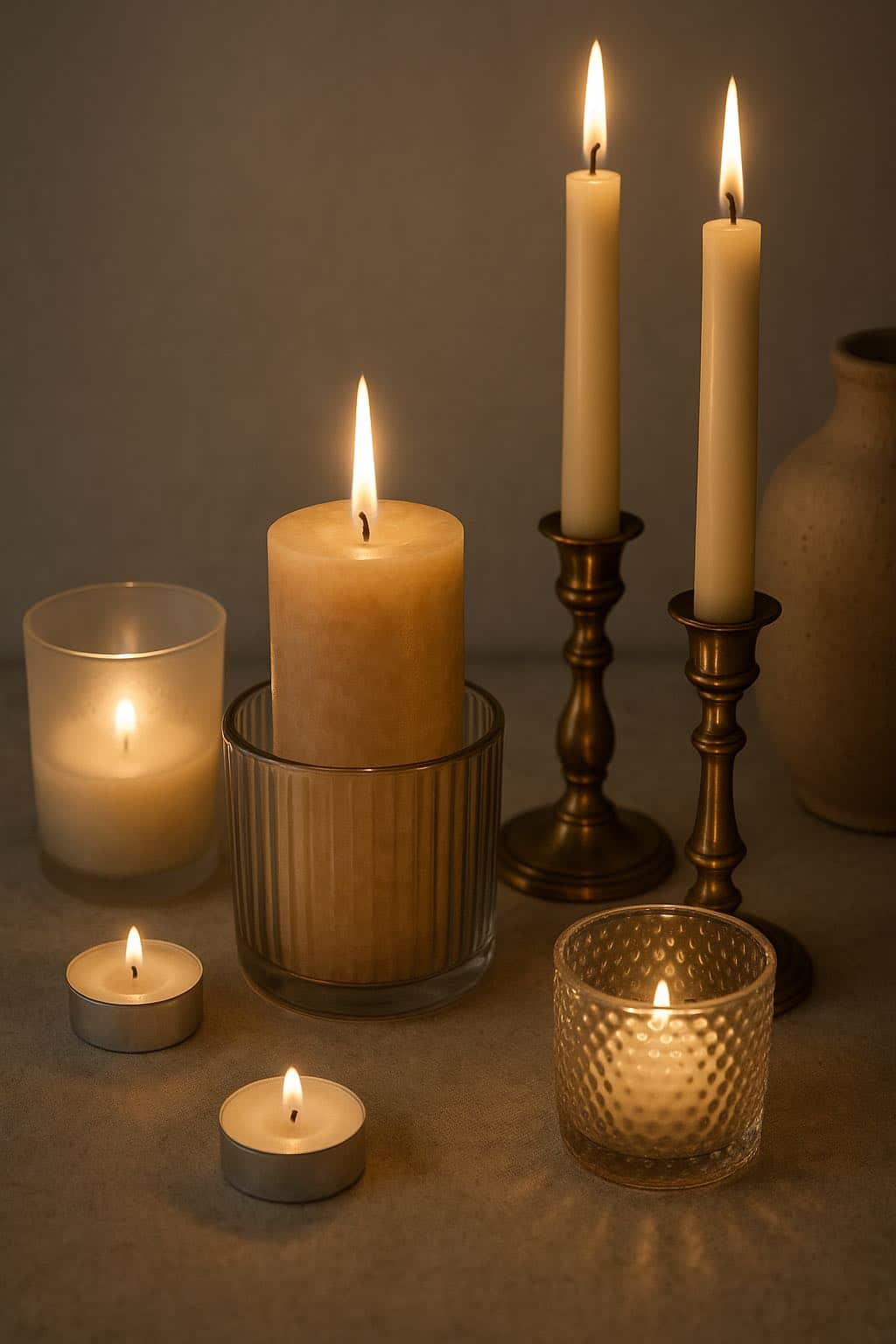 Inredningstips med ljus