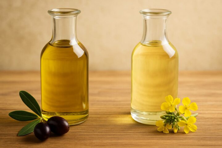 Skillnaden mellan olivolja och rapsolja