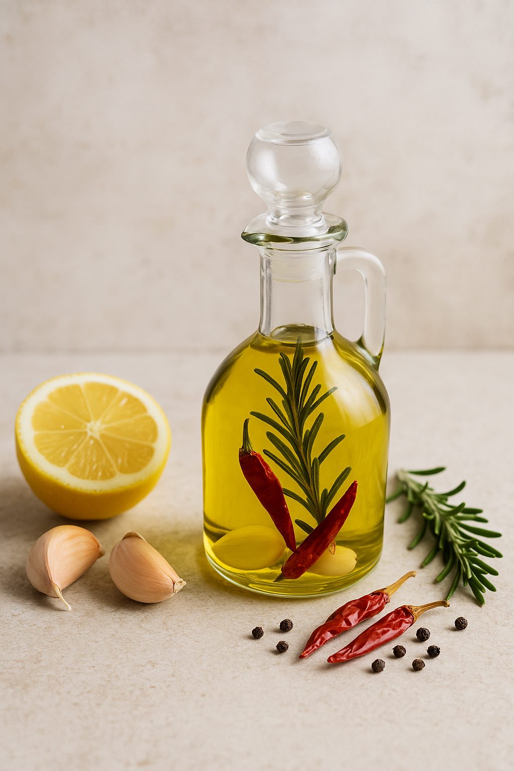 Smaksätta sin egen olivolja