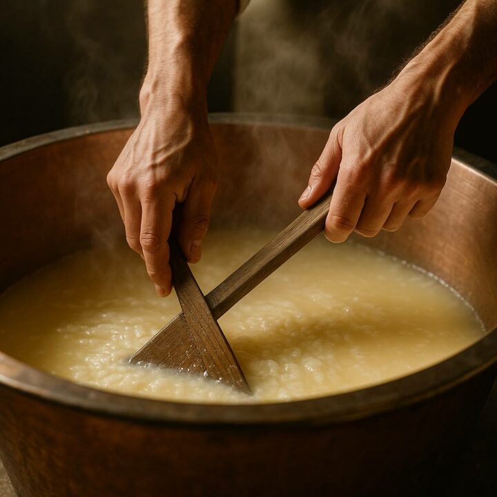 tillverkar parmesanost