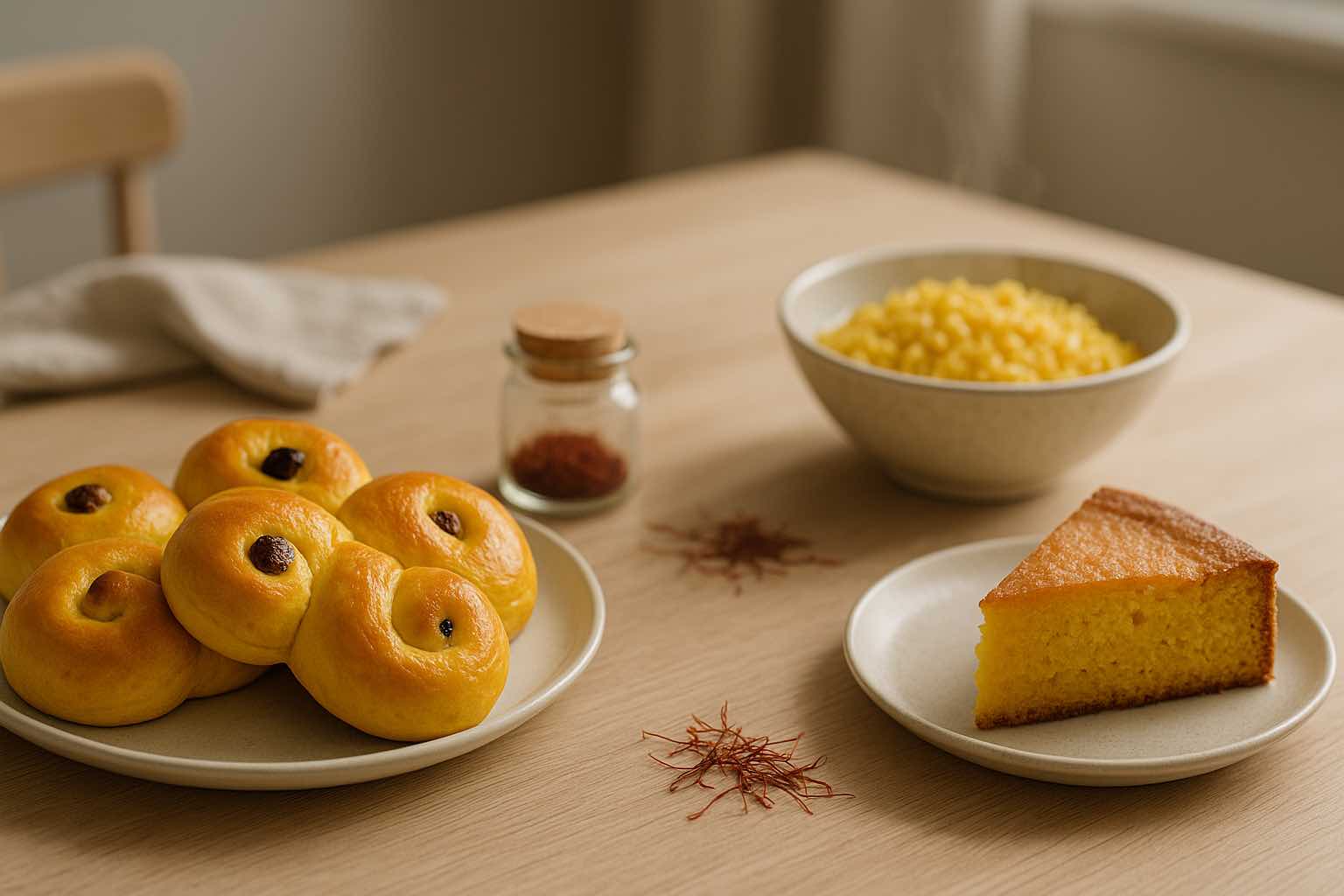 laga recept med saffran