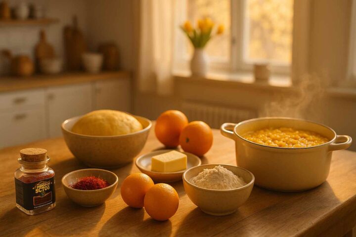 laga mat och baka med saffran