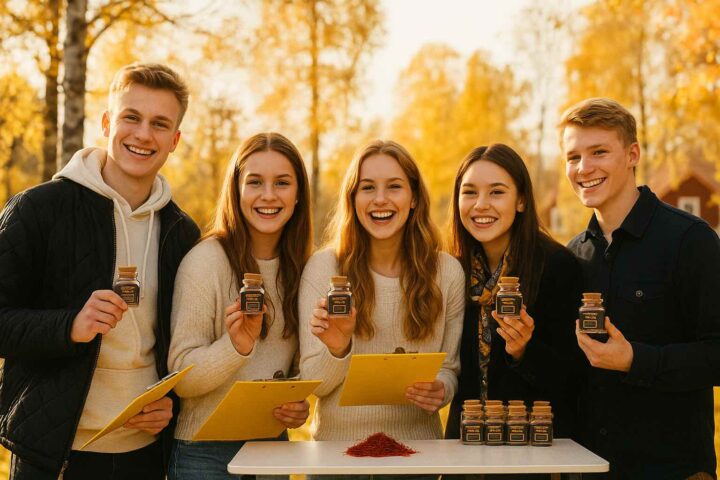 klass som säljer saffran