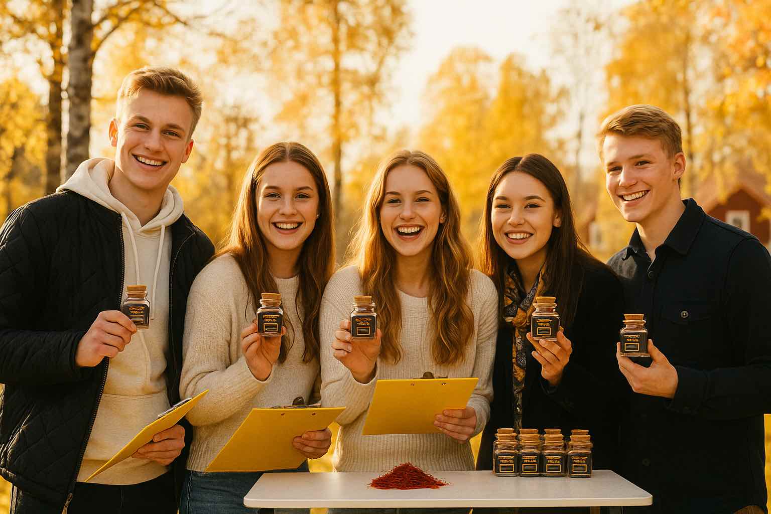 klass som säljer saffran